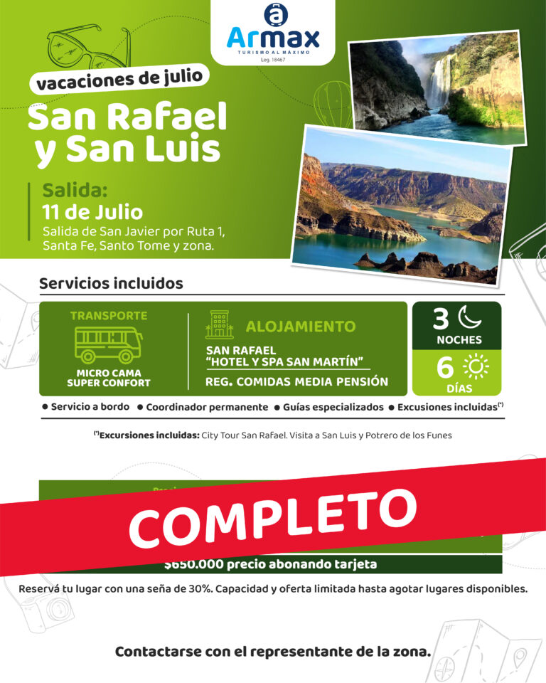 San Rafael y San Luis 11 JULIO