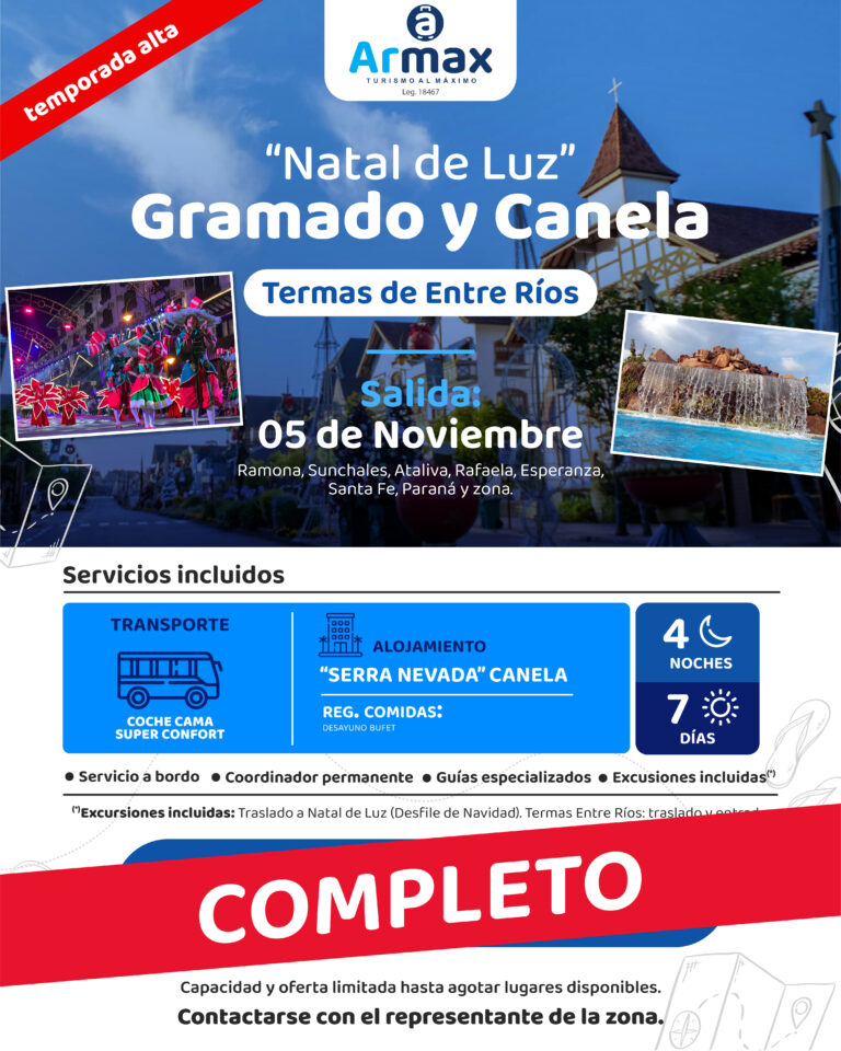 Gramado y Canela con Termas de Entre Ríos