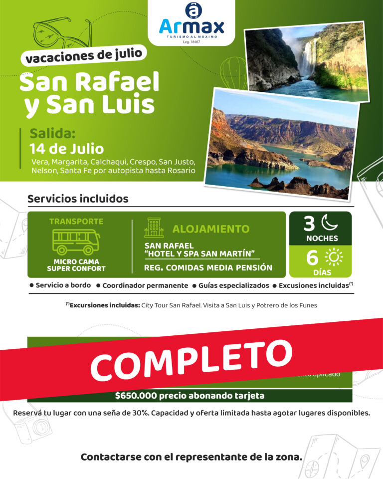San Rafael y San Luis 14 JULIO