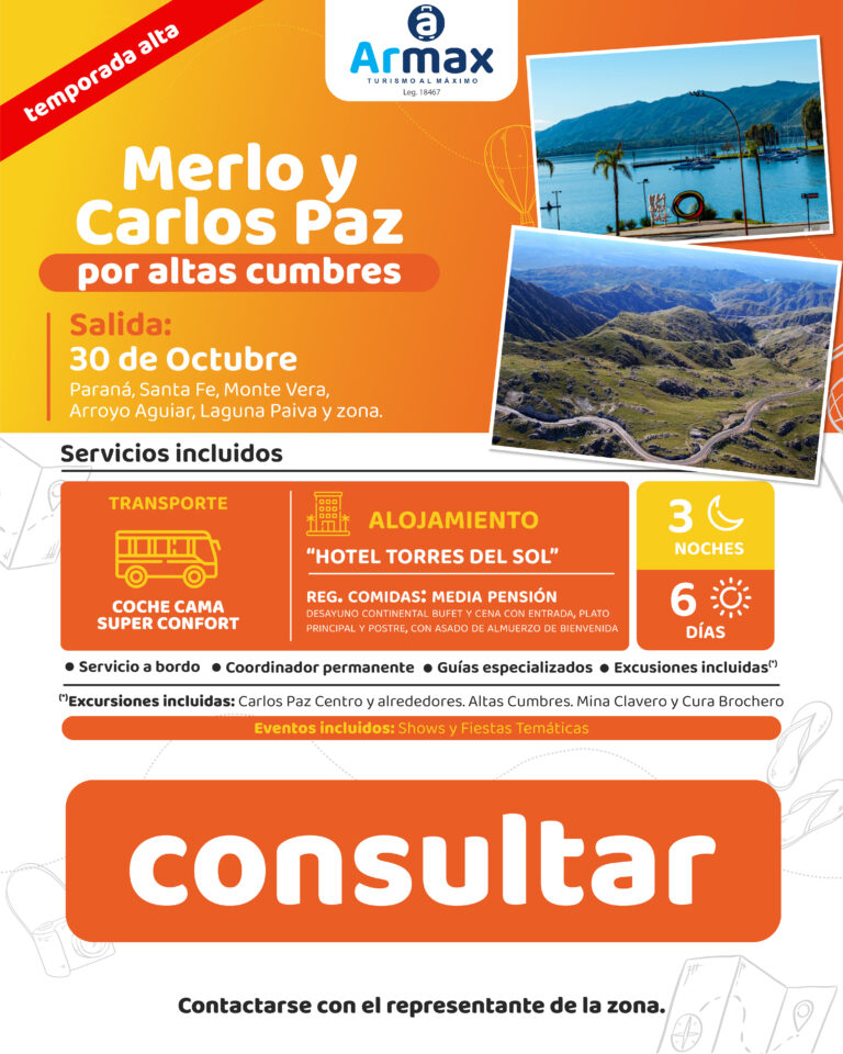 Merlo y Carlos Paz